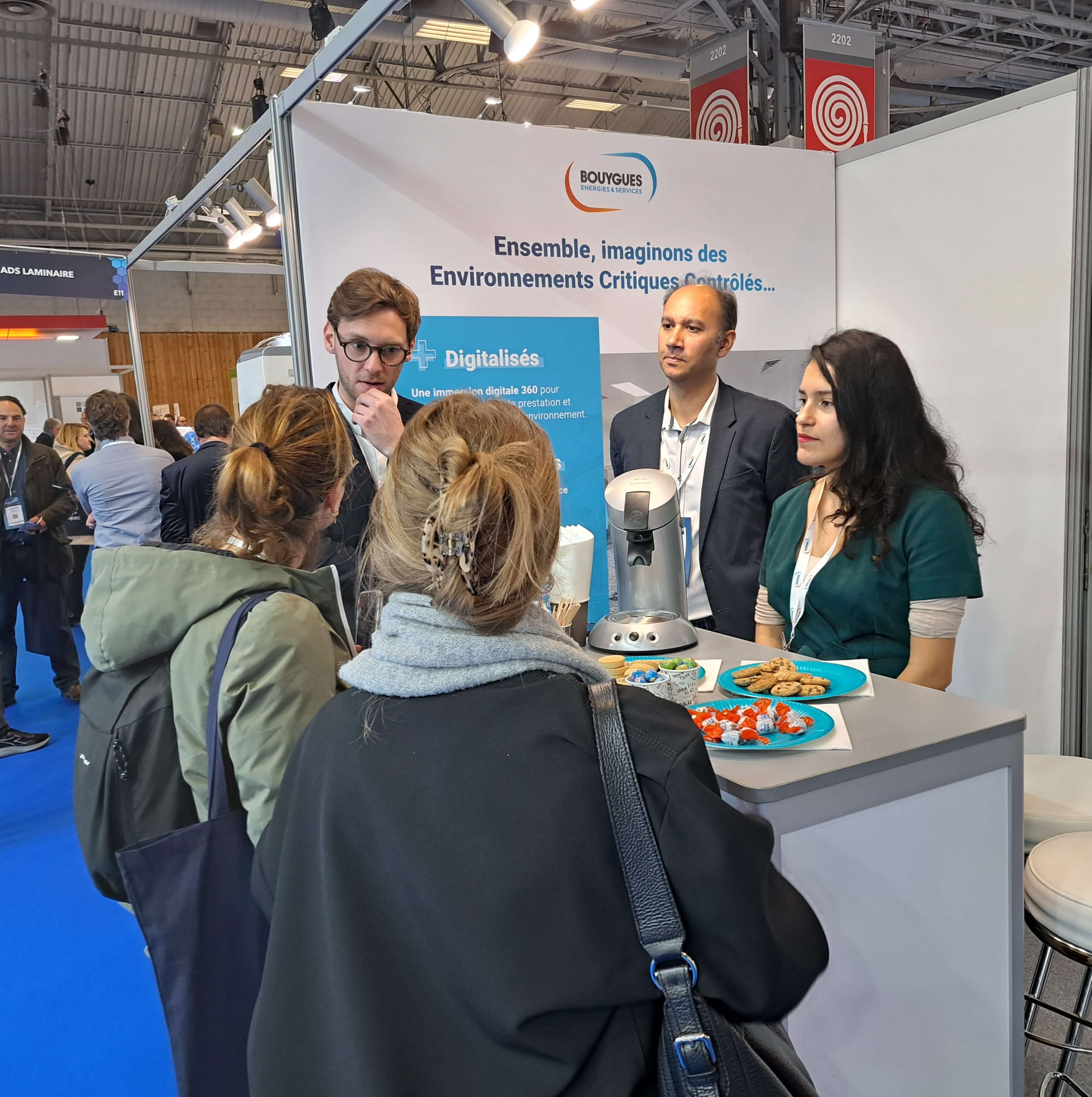 Stand Bouygues ES contaminexpo