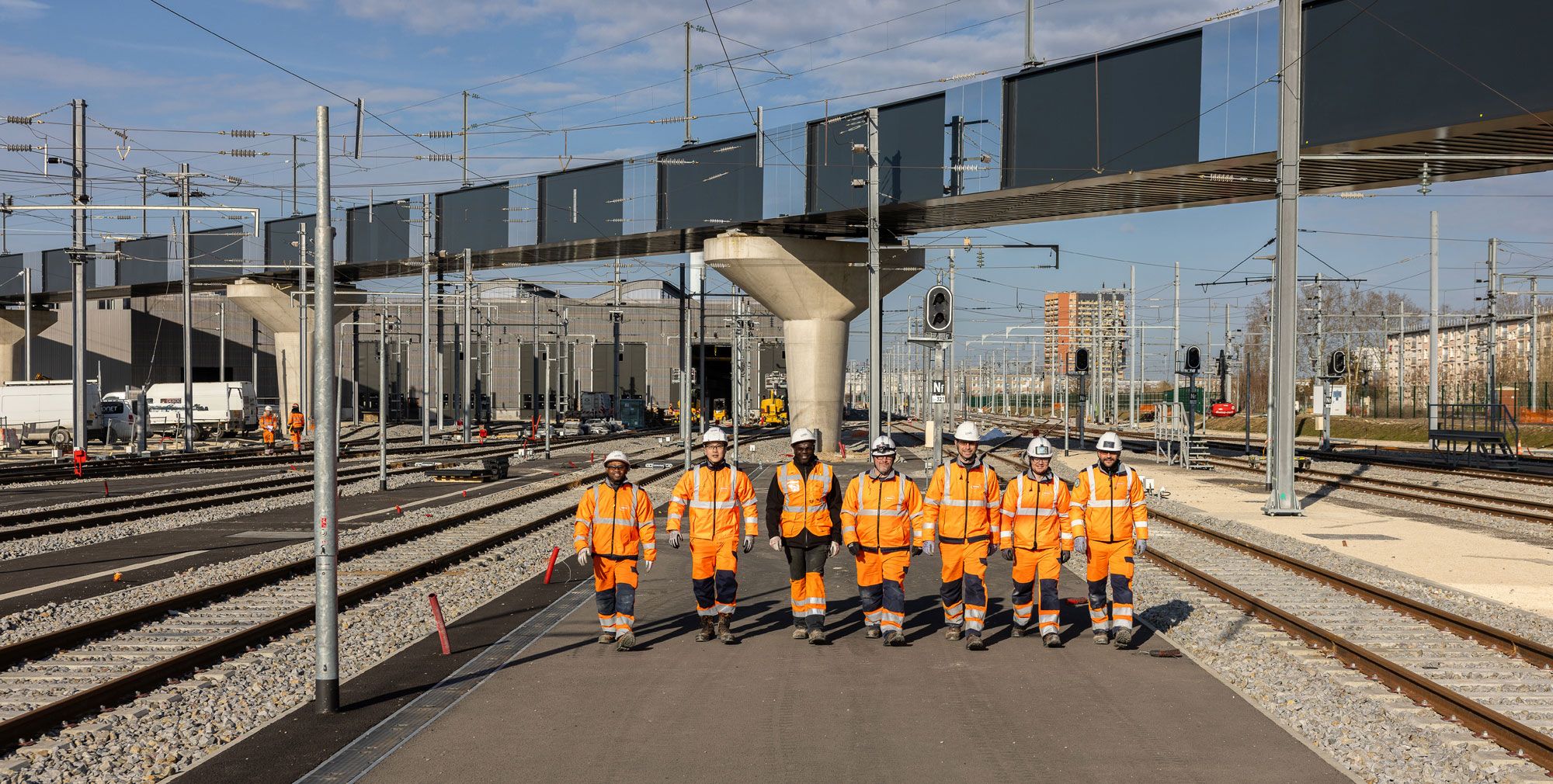 Equipe Bouygues ES Technicentre de Mantes-la-Jolie