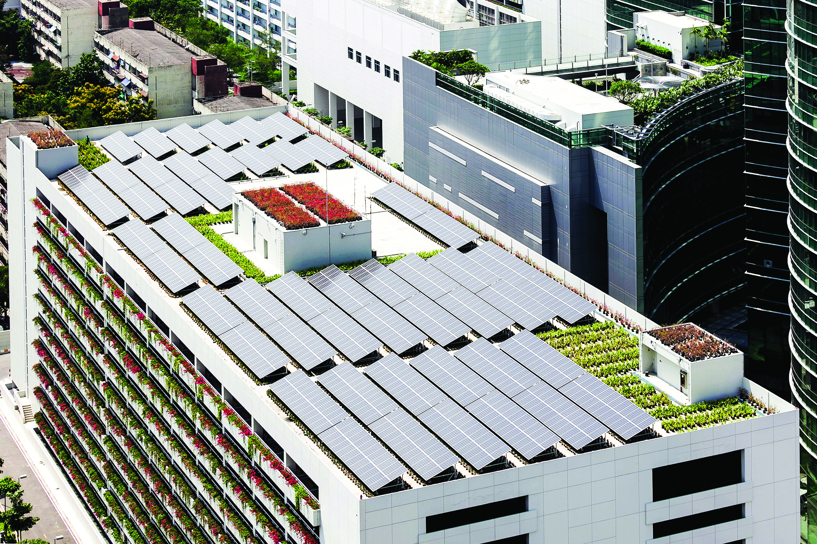 Panneau photovoltaïque bâtiment 
