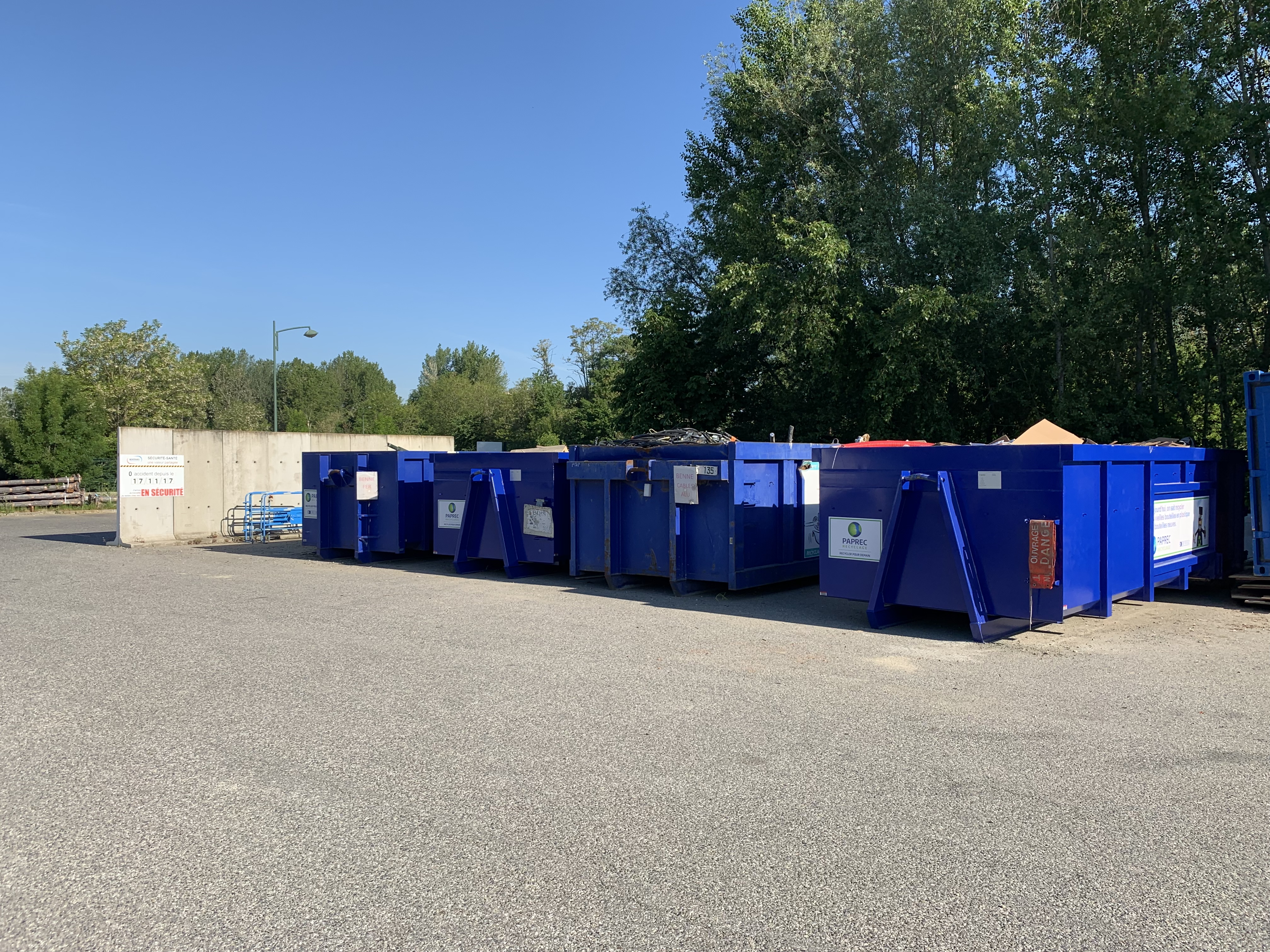 Bacs déchets 