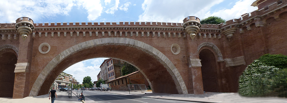 Montauban : Pont des Consuls de jour