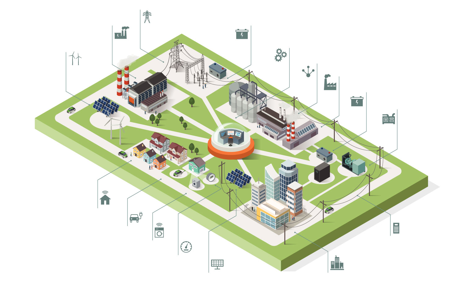 smart grid infographie