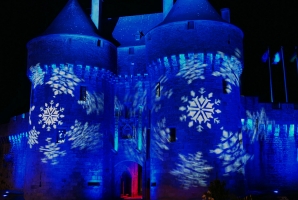 Cité médiévale de Guérande mise en lumière