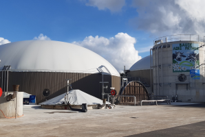 l’usine de Biométhane à Baugé-en-Anjou